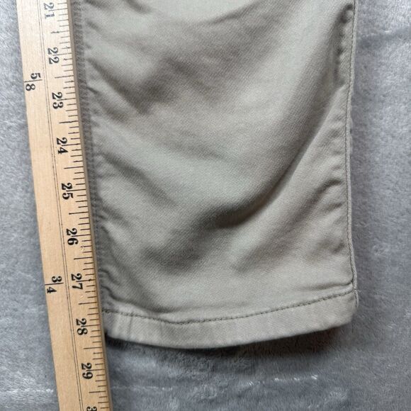 DU/ER No Sweat Slim Pants Men's 34 X 30 Khaki Five Pocket Cotton Lyocell Stretch - Picture 6 of 14